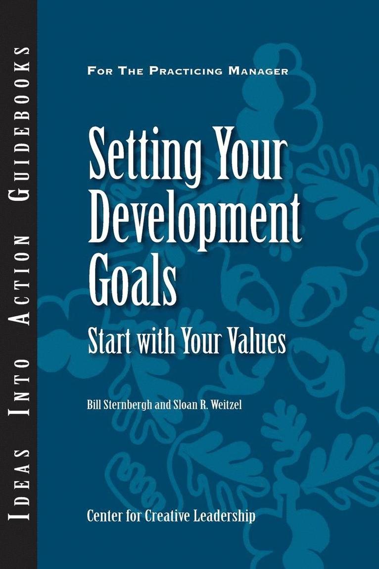 Setting Your Development Goals 1