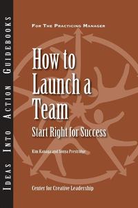 bokomslag How to Launch a Team: Start Right for Success