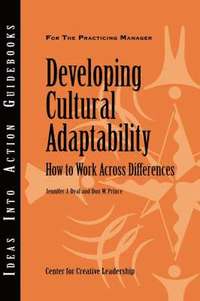 bokomslag Developing Cultural Adaptability
