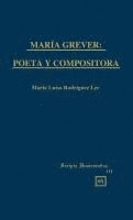 bokomslag MARÍA GREVER