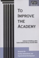 Wehlburg, Chadwick-Blosse, Catherine M. Wehlburg - To Improve the Academy, Häftad