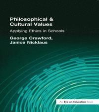 bokomslag Philosophical and Cultural Values
