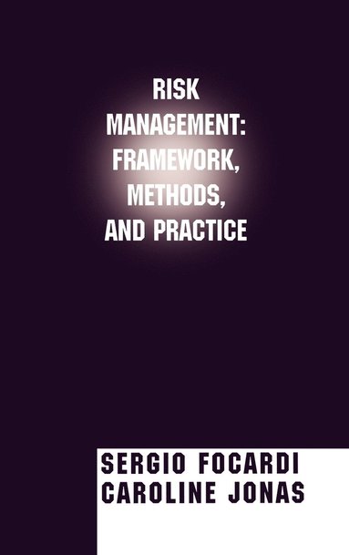 Sergio M. Focardi, Caroline Jonas - Risk Management, Inbunden