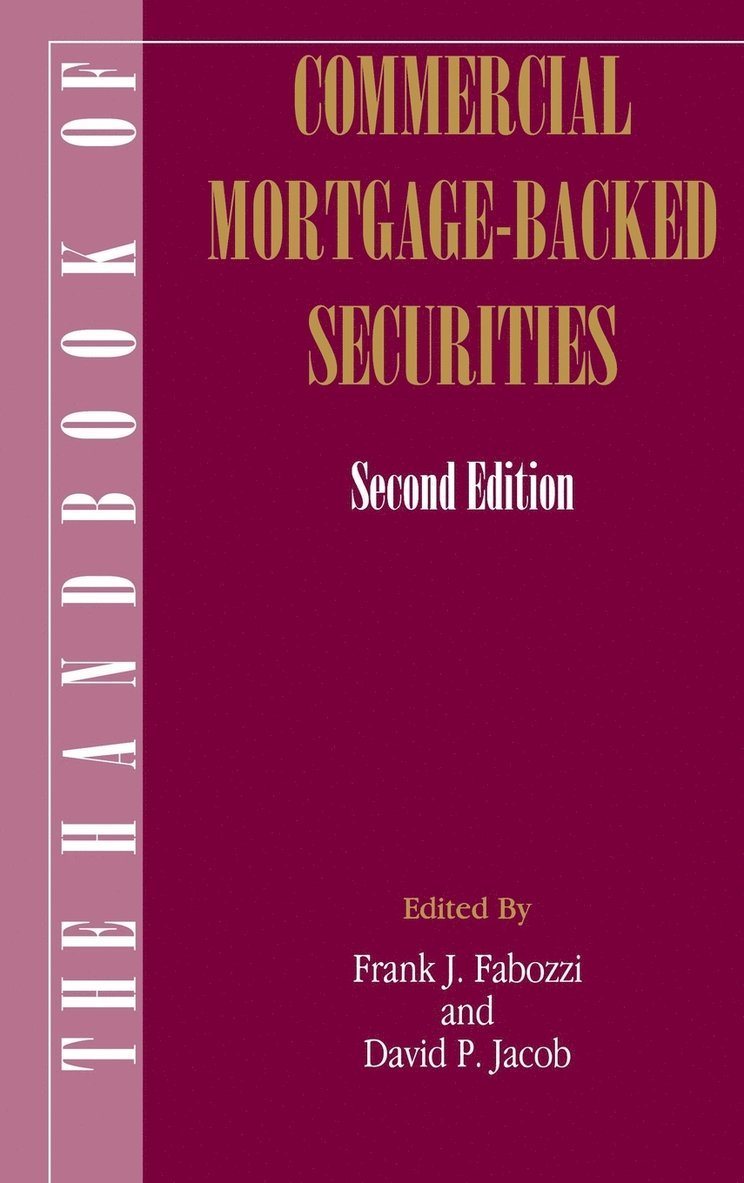 The Handbook of Commercial Mortgage-Backed Securities 1