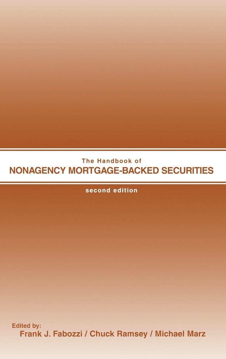 The Handbook of Nonagency Mortgage-Backed Securities 1