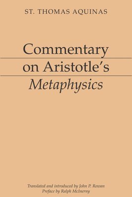 bokomslag Commentary on Aristotle`s Metaphysics