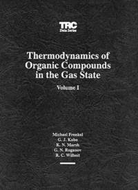 bokomslag Thermodynamics of Organic Compounds