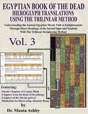 bokomslag EGYPTIAN BOOK OF THE DEAD HIEROGLYPH TRANSLATIONS USING THE TRILINEAR METHOD Volume 3