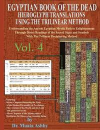 bokomslag EGYPTIAN BOOK OF THE DEAD HIEROGLYPH TRANSLATIONS USING THE TRILINEAR METHOD Volume 4