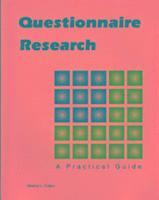 bokomslag Questionnaire Research