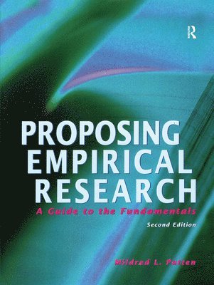 bokomslag Proposing Empirical Research