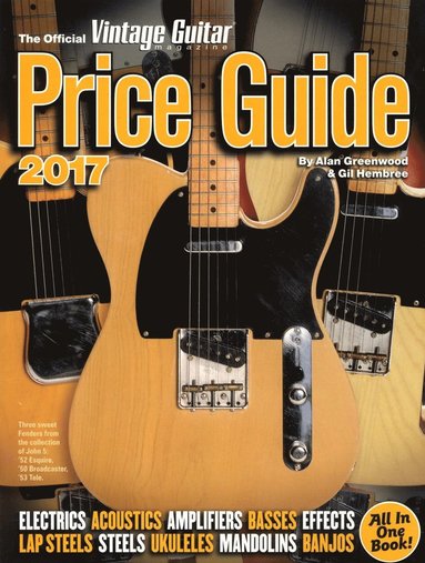 bokomslag Official vintage guitar magazine price guide 2017