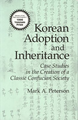 Mark A. Peterson, Mark a. Peterson - Korean Adoption and Inheritance, Inbunden