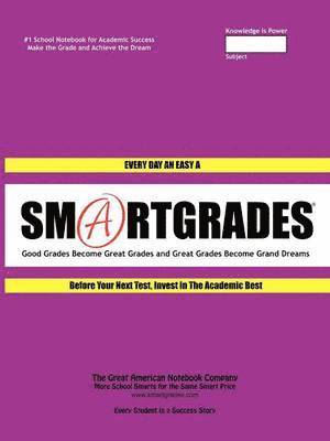 bokomslag SMARTGRADES School Notebooks with Study Skills 2N1 Write Class Notes & Test Review Notes