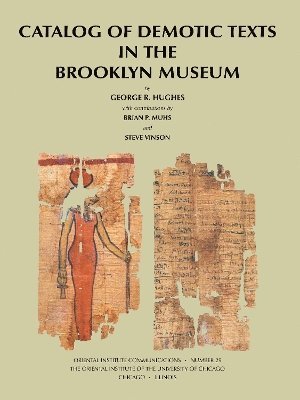 Catalog of Demotic Texts in the Brooklyn Museum 1
