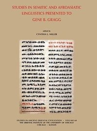 bokomslag Studies in Semitic and Afroasiatic Linguistics Presented to Gene B Gragg