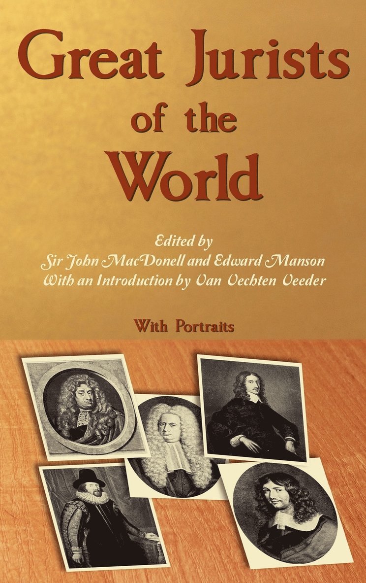 Great Jurists of the World. 1