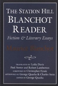 bokomslag Blanchot Reader