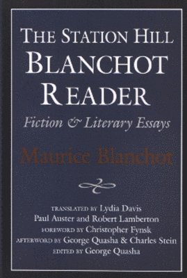 Blanchot Reader 1