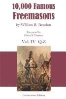 bokomslag 10,000 Famous Freemasons: Vol. IV