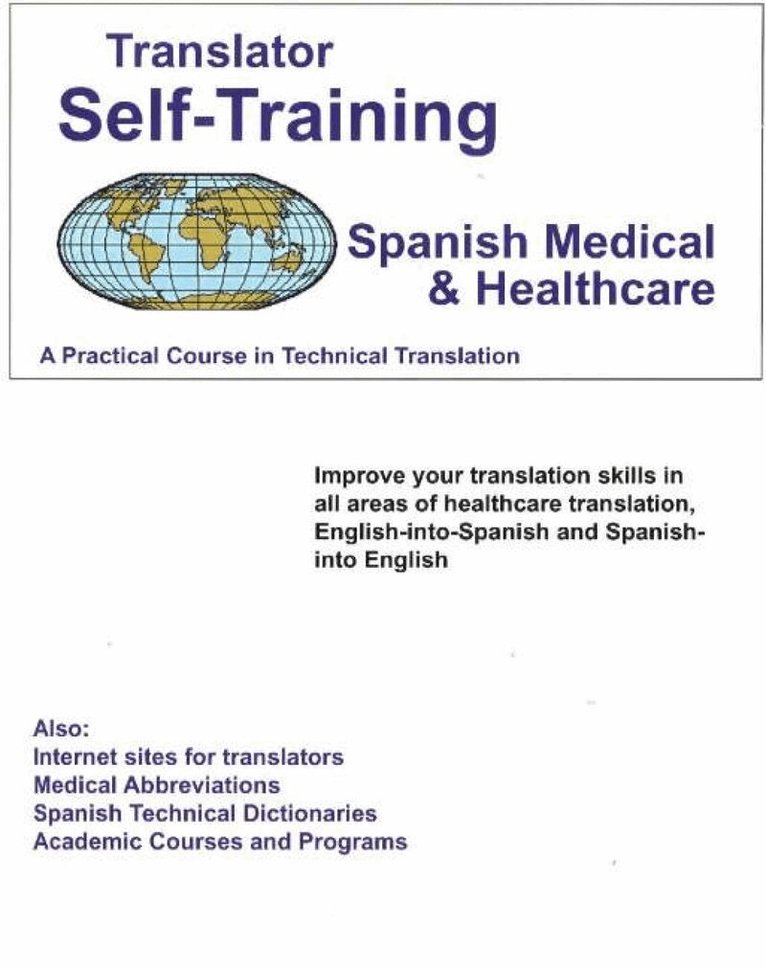 Morry Sofer - Translator Self Training Spanish-Medical, Häftad