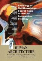 Mohammad H. Tamdgidi - Sociology of Self-Knowledge: Course Topic as well as Pedagogical Strategy, Häftad