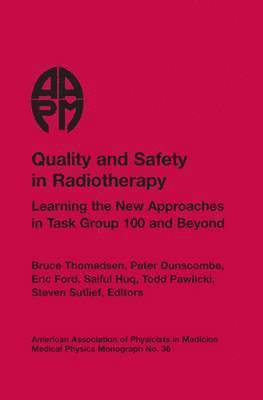 bokomslag Quality and Safety in Radiotherapy