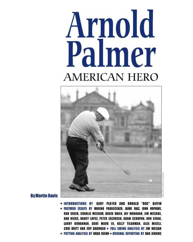 Martin Davis - Arnold Palmer: American Hero, Inbunden