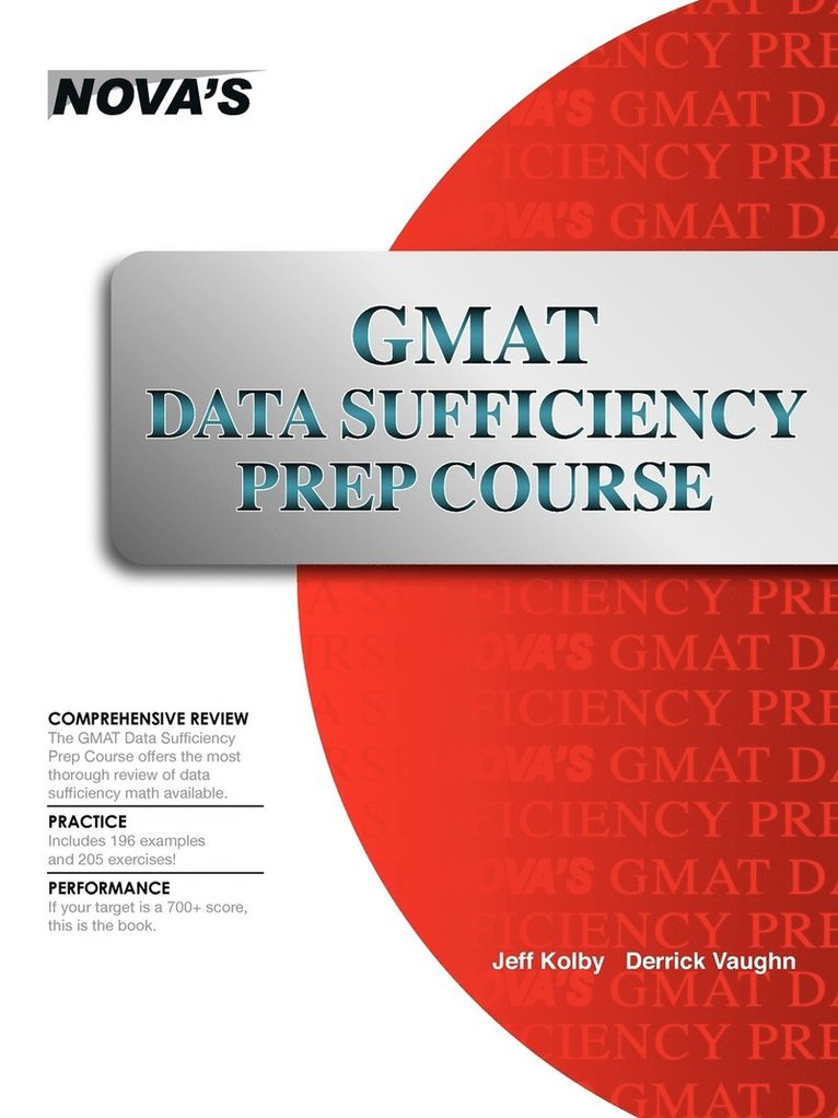 GMAT Data Sufficiency Prep Course 1