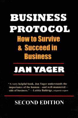 Jan Yager - Business Protocol, Häftad