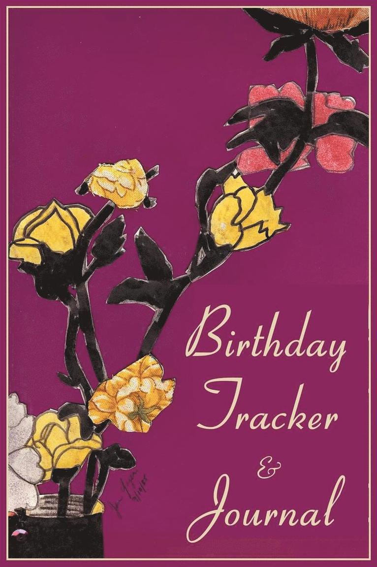 Birthday Tracker & Journal 1