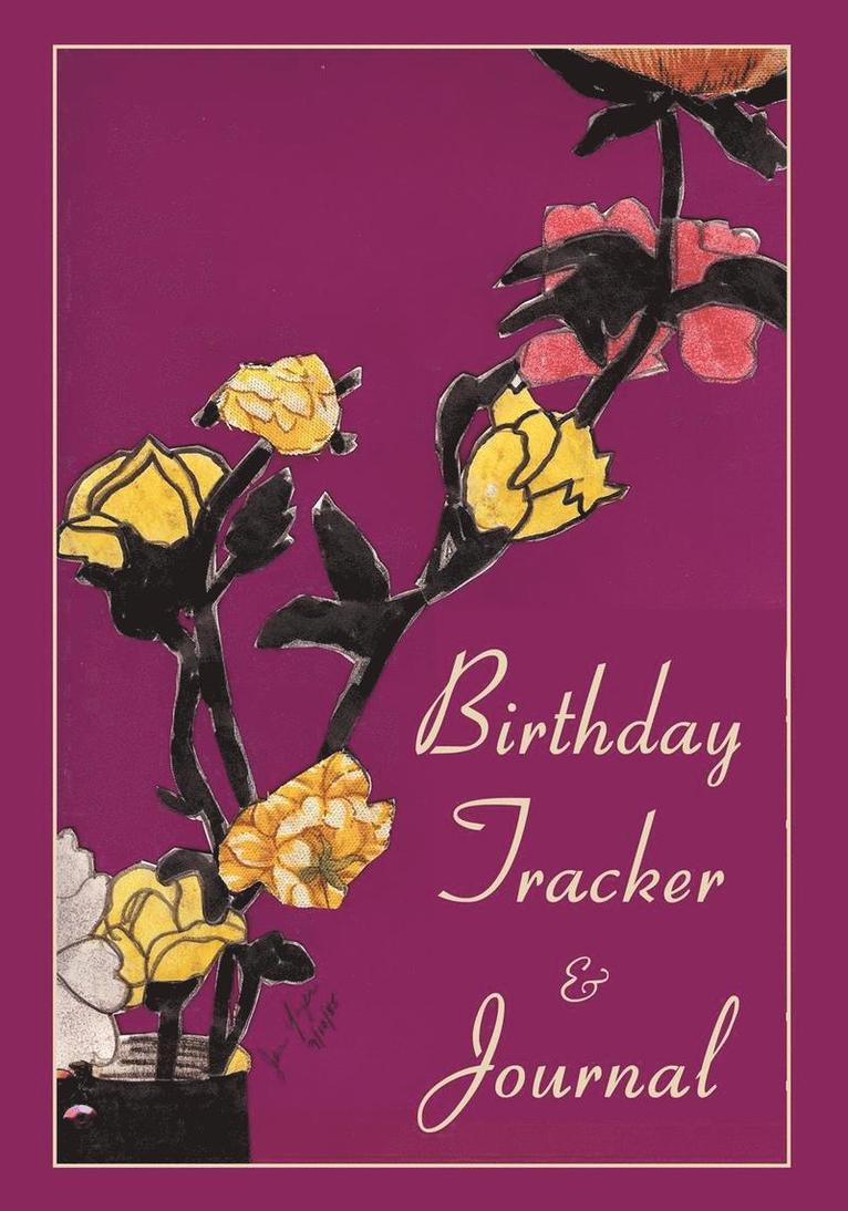 Birthday Tracker & Journal 1