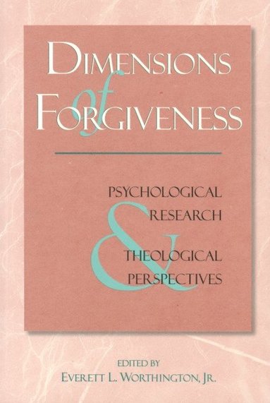 bokomslag Dimensions of Forgiveness