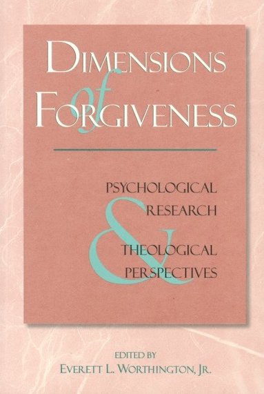 bokomslag Dimensions Of Forgiveness