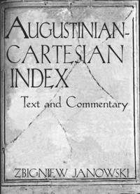 bokomslag AugustinianCartesian Index  Texts & Commentary