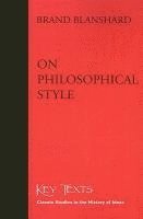 bokomslag On Philosophical Style