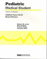 bokomslag Pediatric Medical Student USMLE Parts II And III:  Pearls Of Wisdom