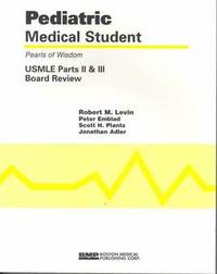 bokomslag Pediatric Medical Student USMLE Parts II and III: Pearls of Wisdom: .