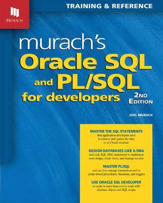 Joel Murach - Murachs Oracle SQL & Pl / SQL for Developers, Häftad