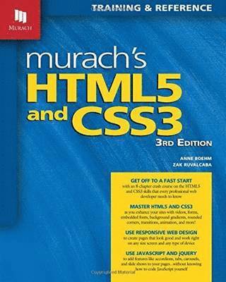 bokomslag Murachs HTML5 & CSS3