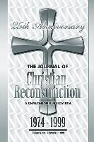 bokomslag The Journal of Christian Reconstruction