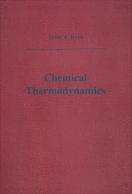 bokomslag Chemical Thermodynamics