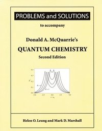 bokomslag Student Problems and Solutions Manual for Quantum Chemistry 2e