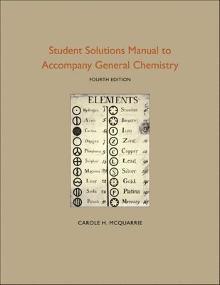 bokomslag Student Solutions Manual to Accompany General Chemistry
