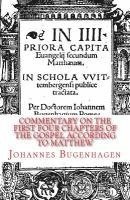 bokomslag Commentary on the First Four Chapters of the Gospel according to Matthew