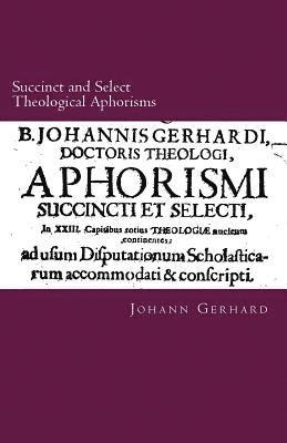 James D. Heiser - Succinct and Select Theological Aphorisms: in Twenty-Three Chapters Containing the Core of all Theology, Häftad