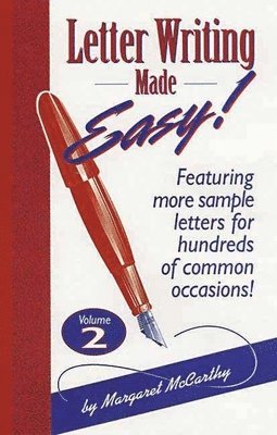 Margaret McCarthy - Letter Writing Made Easy - Vol 2, Häftad