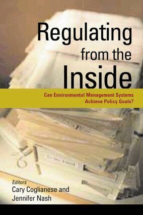 Cary Coglianese - Regulating from the Inside, Häftad
