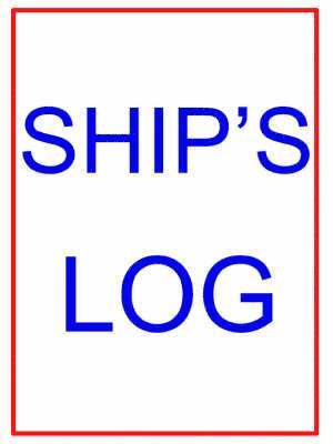 Large Ship's Log Book 1