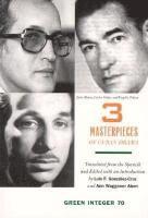 bokomslag Three Masterpieces of Cuban Theatre